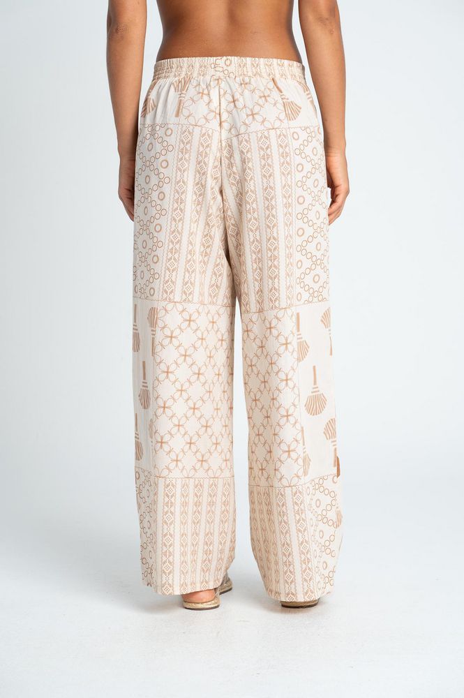 Pantalon Pretina con elastico Wide leg BRONZINI