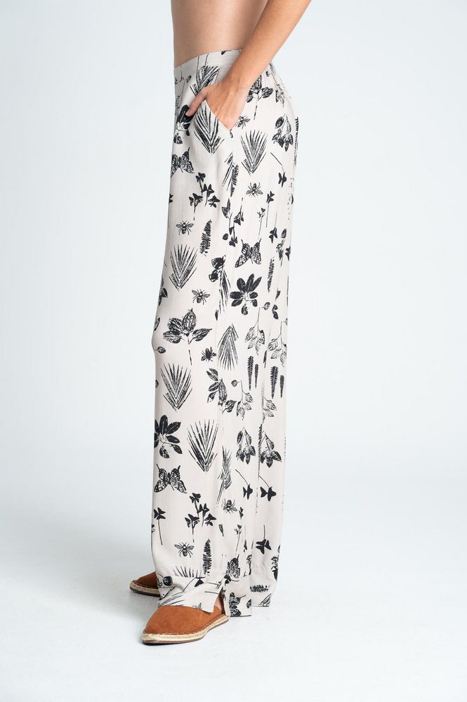 Pantalon Pretina con elastico Wide leg BRONZINI