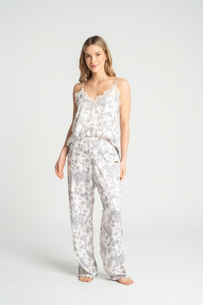 Pantalon Pretina con elastico Straight (Recto) BRONZINI