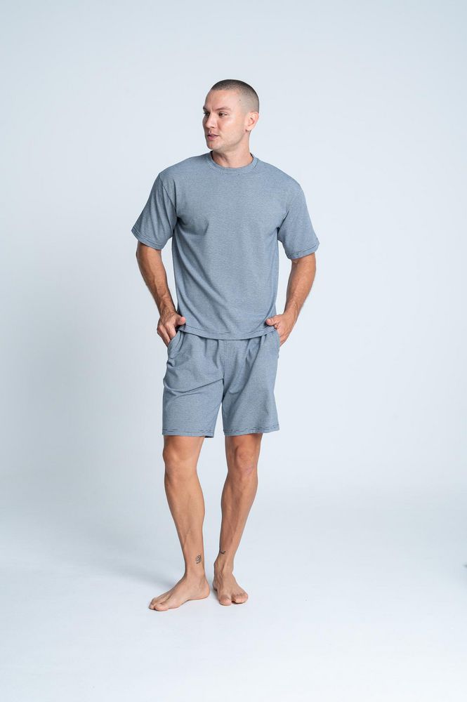 Bermuda Pijama Corto Clásica BRONZINI