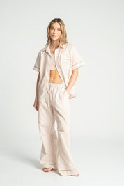 Pantalon Pretina con elastico Straight (Recto) BRONZINI