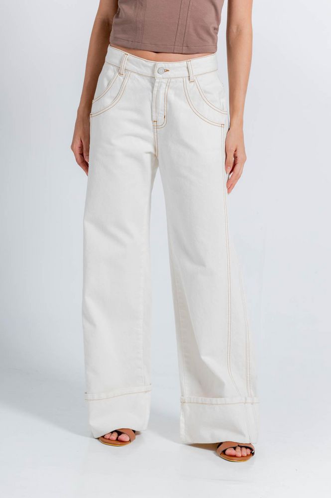 Pantalon Bota Amplia,Con Guardapolvo En Bota Amplia ARKITECT