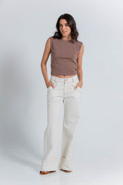 Pantalon Bota Amplia,Con Guardapolvo En Bota Amplia ARKITECT