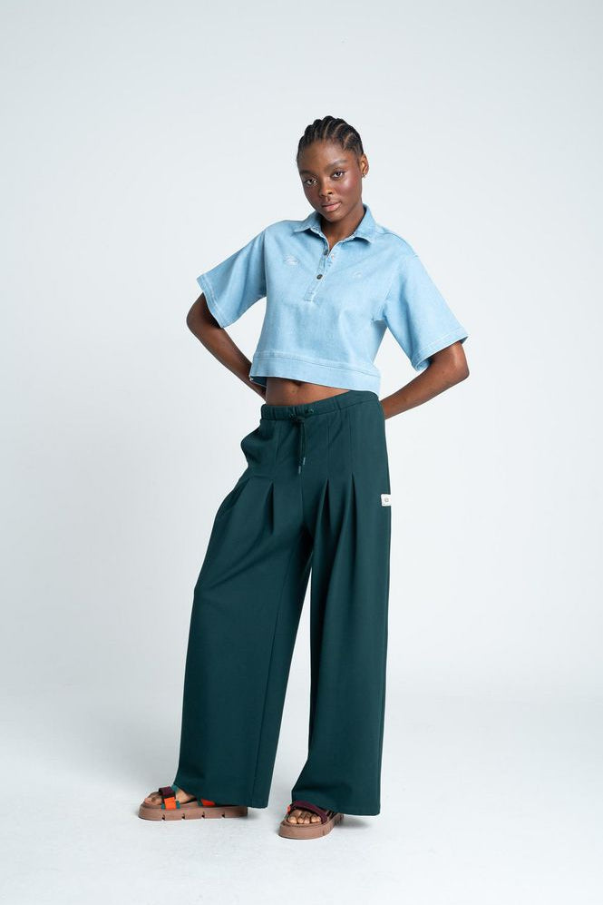 Pantalon Denim Relaxed PEOPLE