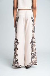 Pantalón pretina plana Amplia ARKITECT