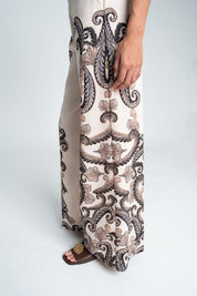 Pantalón pretina plana Amplia ARKITECT