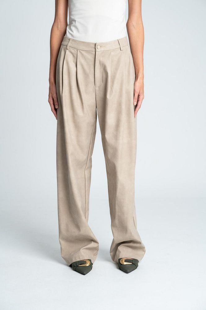 Pantalón pretina plana Balloon fit ARKITECT