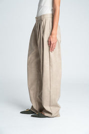 Pantalón pretina plana Balloon fit ARKITECT