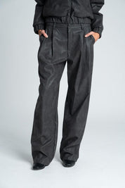 Pantalón pretina plana Balloon fit ARKITECT