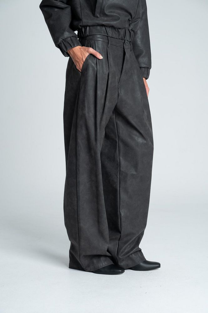 Pantalón pretina plana Balloon fit ARKITECT