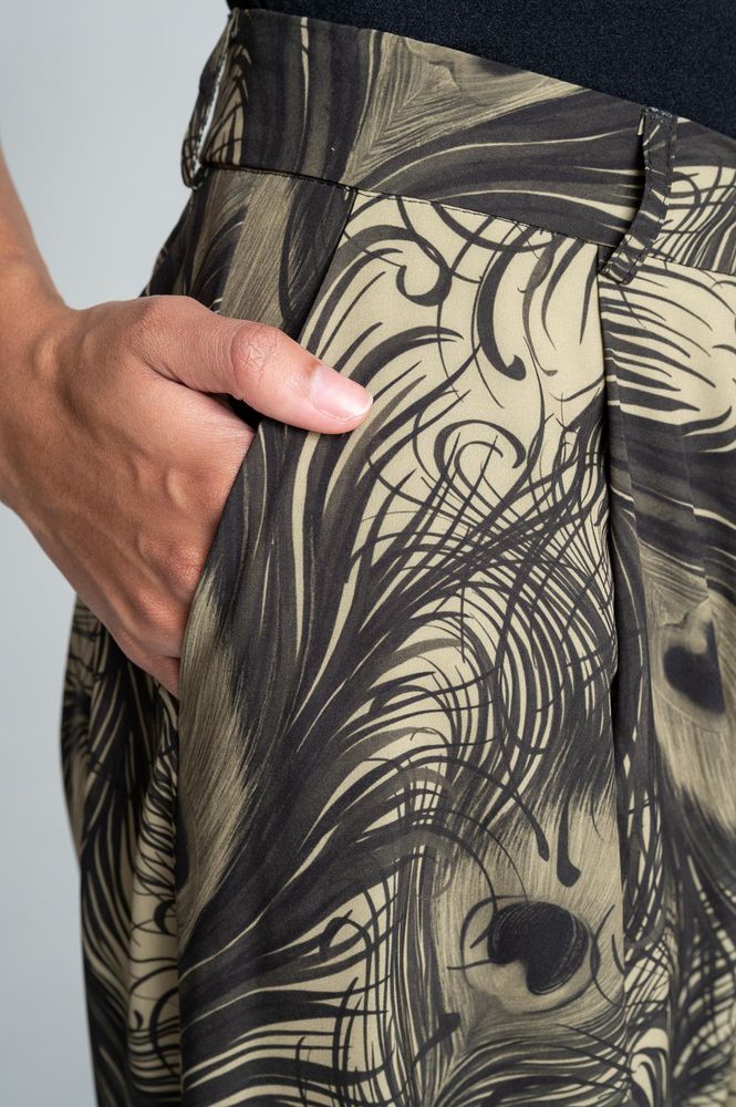 Pantalón pretina plana Amplia ARKITECT