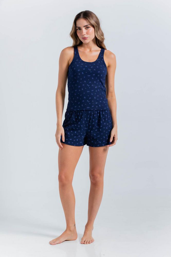 Pijama Camiseta Short BRONZINI