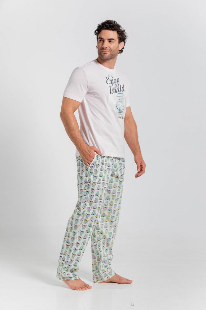 Pijama Corta/Corta BRONZINI