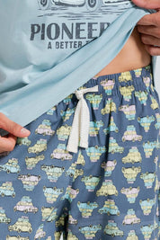 Pijama Corta/Corta BRONZINI