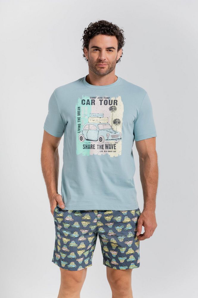 Pijama Corta/Corta BRONZINI