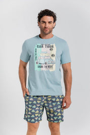 Pijama Corta/Corta BRONZINI