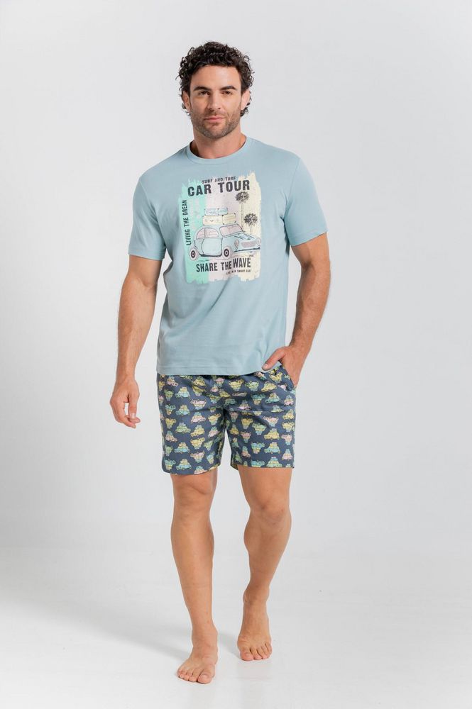 Pijama Corta/Corta BRONZINI