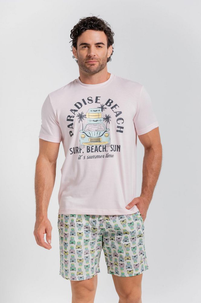 Pijama Corta/Corta BRONZINI