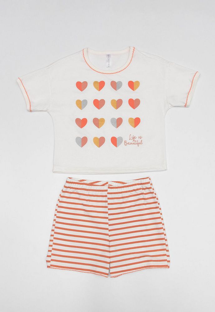 Pijama Manga Corta BRONZINI