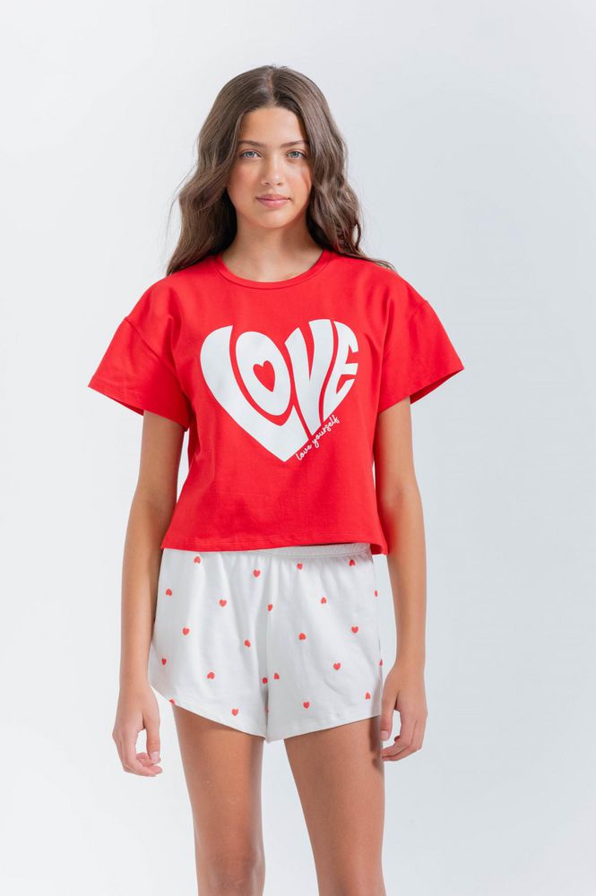 Pijama Manga Corta BRONZINI