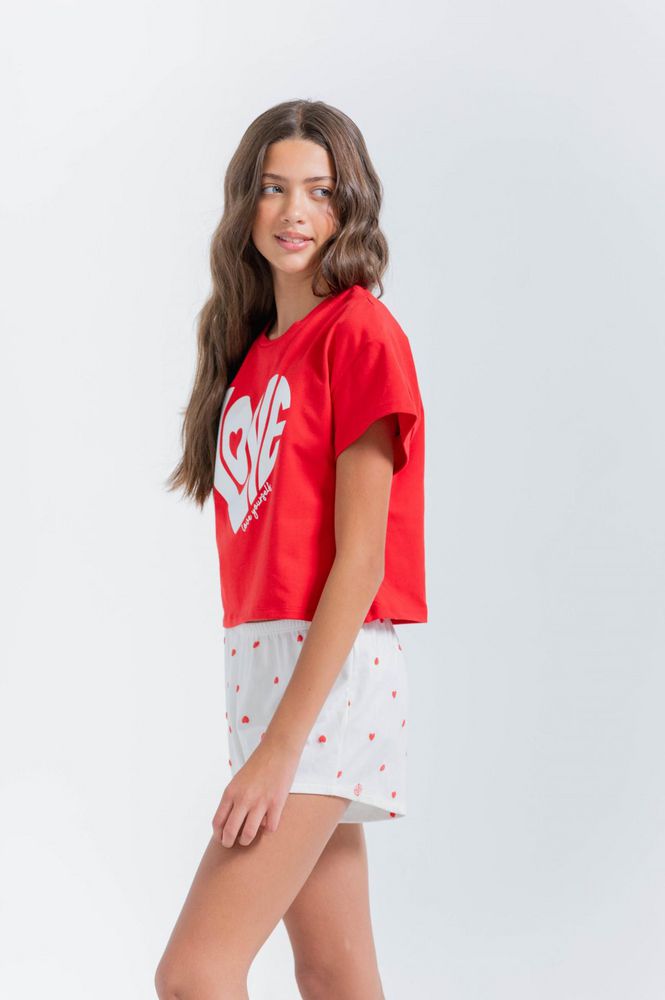 Pijama Manga Corta BRONZINI