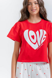 Pijama Manga Corta BRONZINI