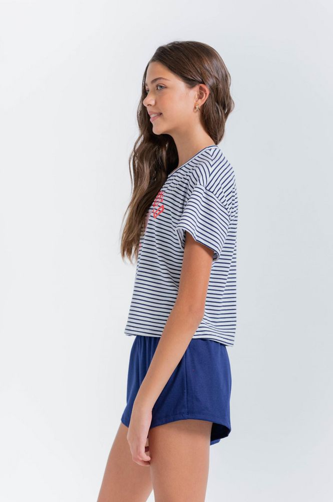 Pijama Manga Corta BRONZINI