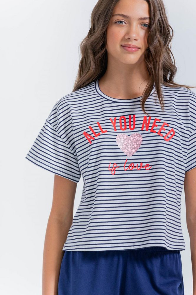 Pijama Manga Corta BRONZINI