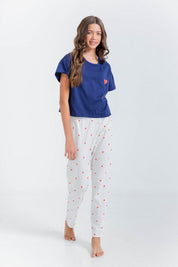 Pijama Manga Corta BRONZINI