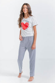 Pijama Manga Corta BRONZINI