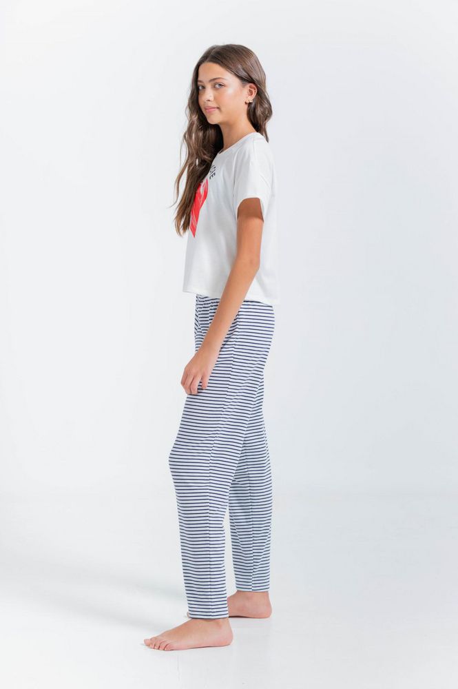 Pijama Manga Corta BRONZINI