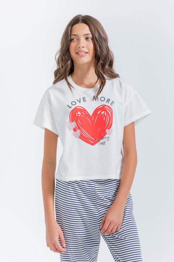 Pijama Manga Corta BRONZINI