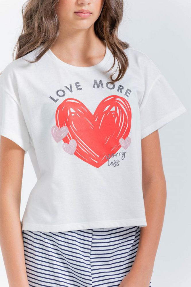 Pijama Manga Corta BRONZINI