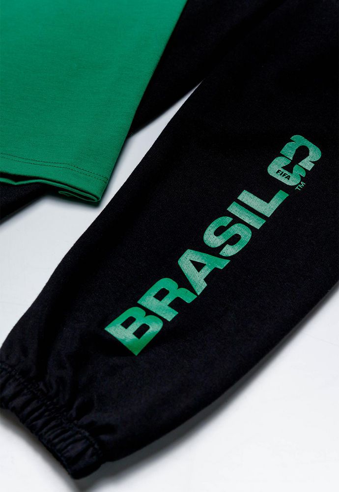 Conjunto Pijama Infantil FIFA
