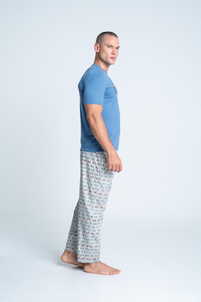 Pijama Corta Larga BRONZINI