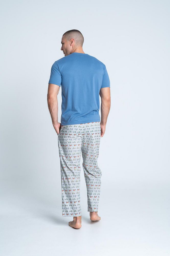 Pijama Corta Larga BRONZINI