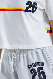 Conjunto Pijama Colombia FIFA