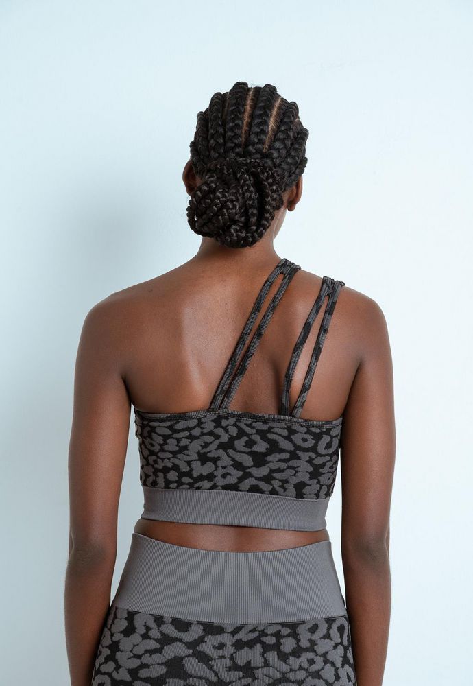 Top Textura Animal Print BRONZINI ACTIVE