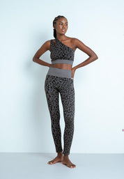 Top Textura Animal Print BRONZINI ACTIVE