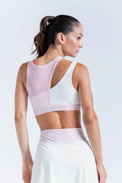TOP CON MALLA MESH BRONZINI ACTIVE