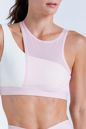 TOP CON MALLA MESH BRONZINI ACTIVE