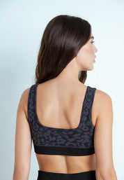 Top Textura Animal Print BRONZINI ACTIVE