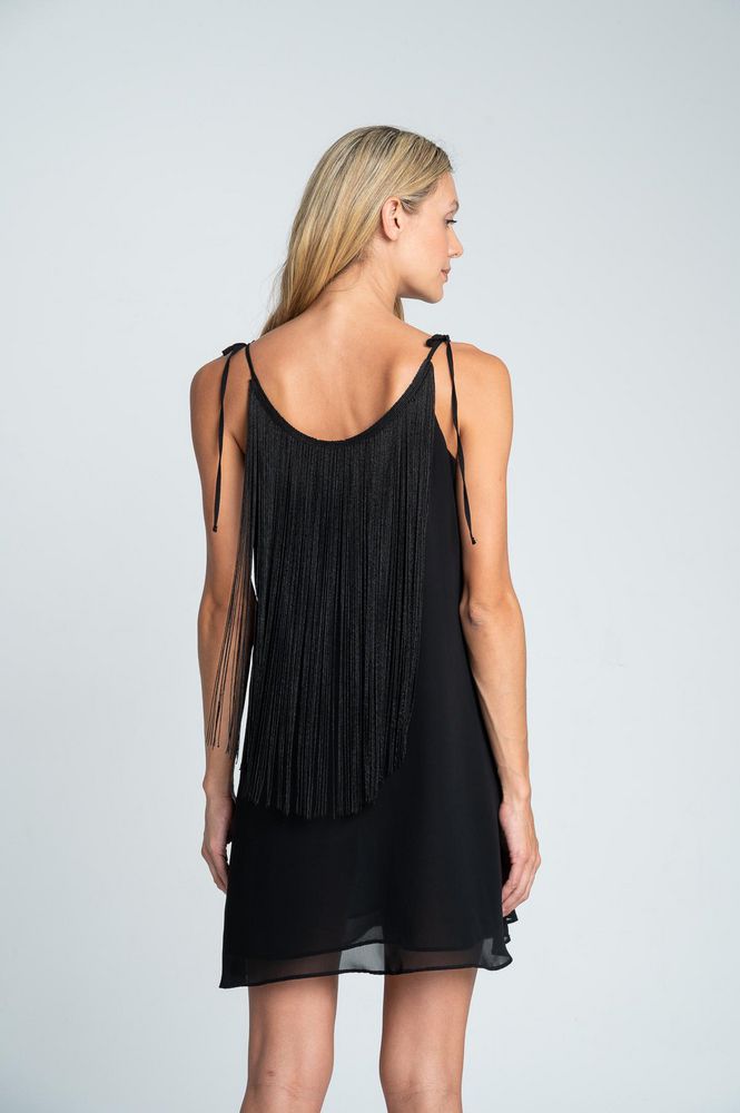 Vestido con flecos ARKITECT