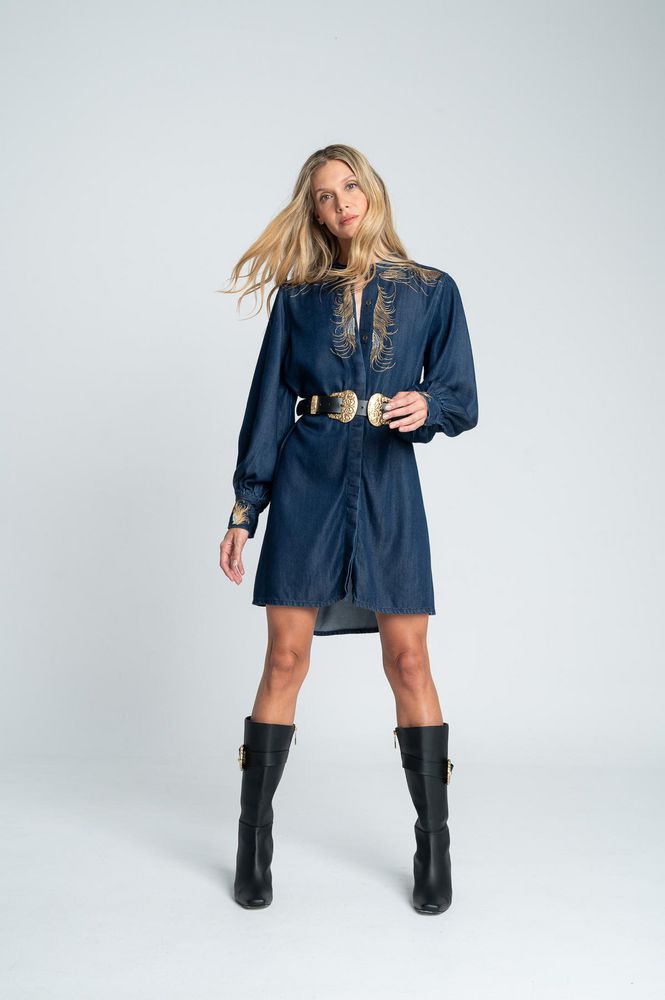 Vestido en Denim ARKITECT