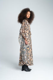 Vestido hombro con manga  ARKITECT