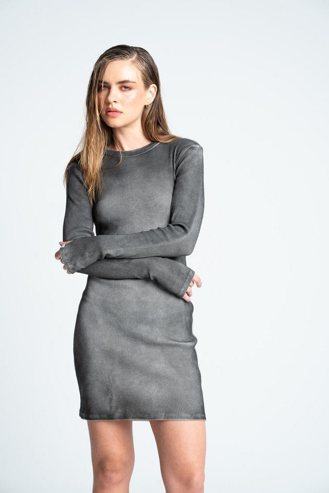 Vestido Acanalado PEOPLE